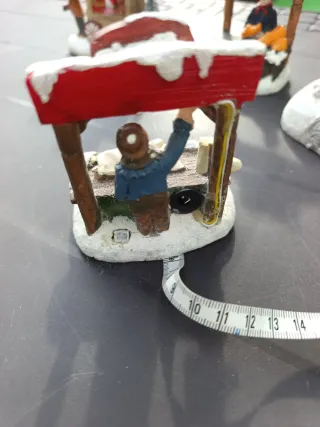 Escena Navideña Reindeer Shop