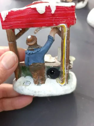 Escena Navideña Reindeer Shop