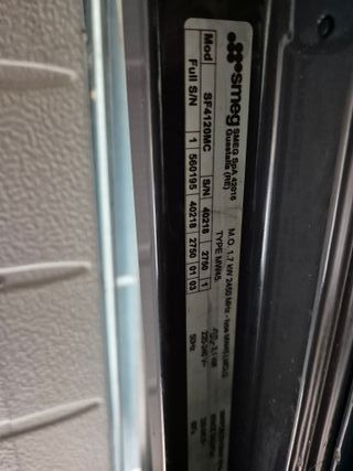 Forno compatto da incasso Smeg