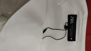 Falda Zara Midi Volantes