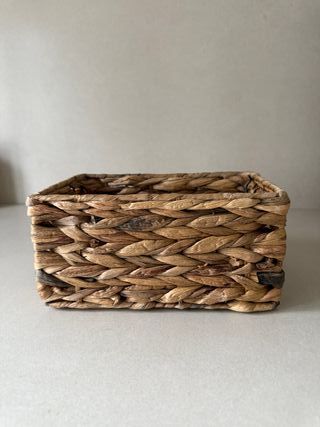 Cesta Mimbre Decorativa