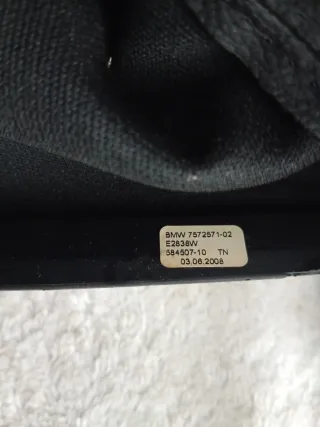 Pomo y funda cambio BMW E81 E87 E88 E82