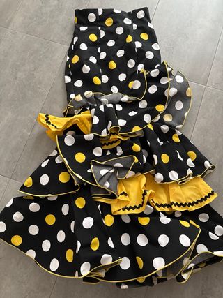 Traje de flamenca gitana