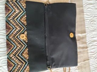 Bolso de fiesta abalorios y lentejuelas