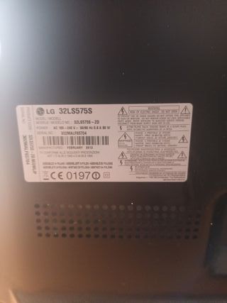 Televisión LG 32 pulgadas