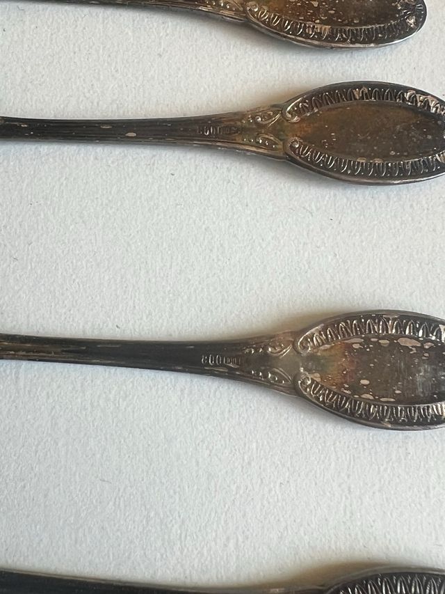 Set 6 Cucchiaini Argento 800