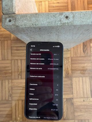 iPhone 13 mini verde