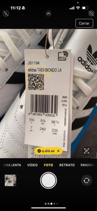 Adidas Taekwondo Nuevas