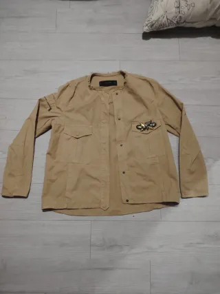 Chaqueta Zara Mujer Beige