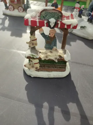 Escena Navideña Reindeer Shop