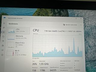 Portatile Toshiba dynabook i7 40 Gb RAM 14" 1Tb