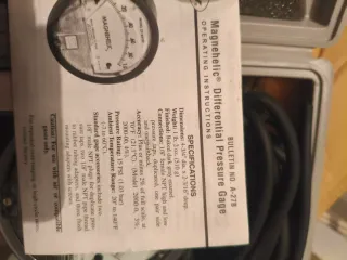 Manómetro Dwyer Magnehelic Serie 2000