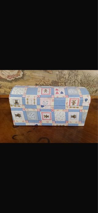 Bauletto portagioie vintage