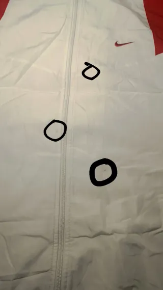 Nike Giacca a Vento Vintage/Retro