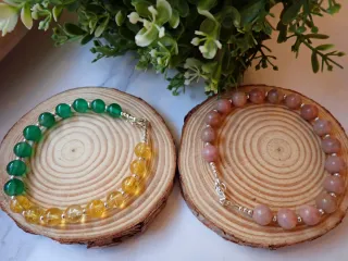 Pulseras Plata 950 con Piedras Preciosas