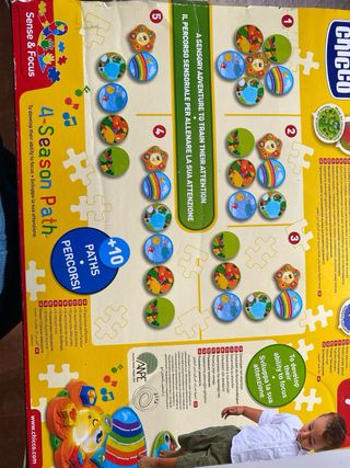 Alfombra Chicco 4 Estaciones Bebé