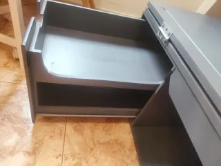 Mueble Camper gris para furgoneta más ducha 20L