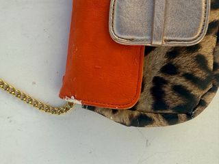 Bolso Lolissima Animal Print Naranja