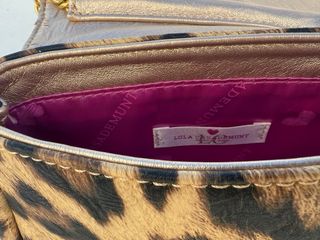 Bolso Lolissima Animal Print Naranja