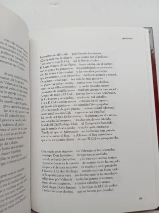 El cantar de Mío Cid