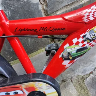 Bicicleta infantil Rayo McQueen