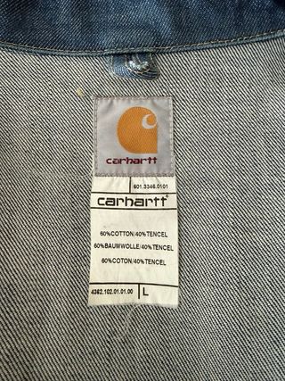 Cazadora vaquera Carhartt azul
