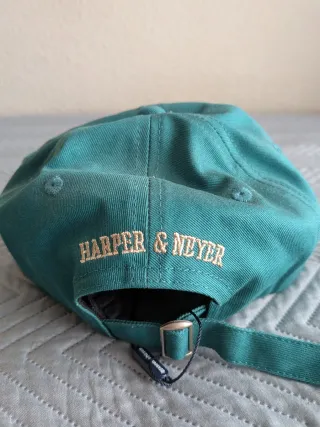 Gorra Harper Verde Nueva Con Etiqueta