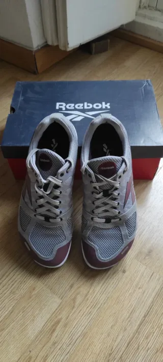 Reebok Nano 2.0 Talla 42.5 Gris/Rojo