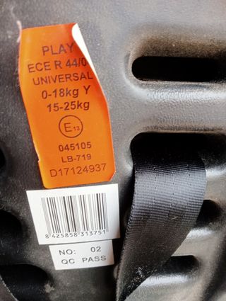 Silla de coche para bebé PLAY SCOUT