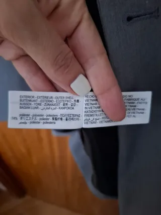 Americana Oversize Gris Zara Talla S