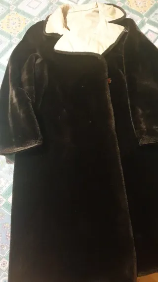 Cappotto caldo reversibile beige/marrone