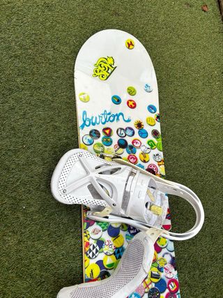 Tabla Snow Burton + Fijaciones + Botas 39