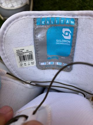 Tabla Snow Burton + Fijaciones + Botas 39