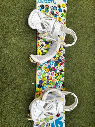 Tabla Snow Burton + Fijaciones + Botas 39