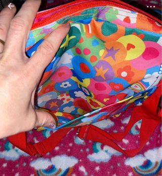 Bolso bandolera multicolor