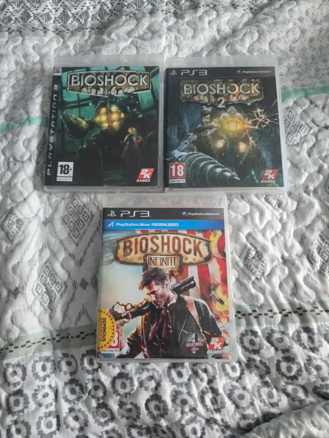 PS3 Bioshock 1, 2 e Infinite