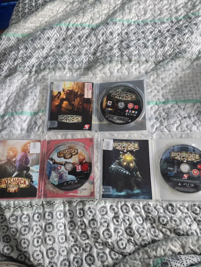 PS3 Bioshock 1, 2 e Infinite