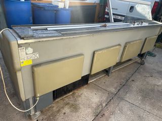 Vitrina expositora carnicería