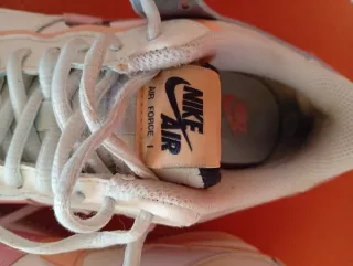 Nike Air Force 1 Shadow Pink White Pelle