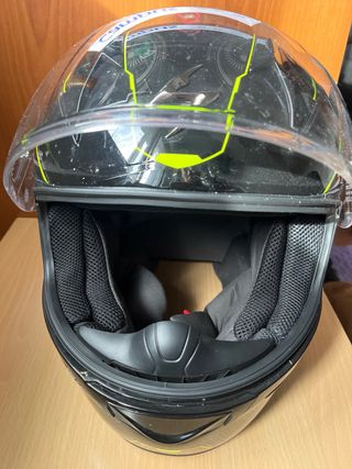 Casco Scorpion EXO 390 Negro/Amarillo