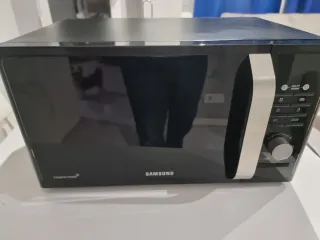 Microondas Samsung Negro/Plata