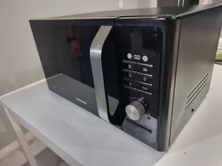 Microondas Samsung Negro/Plata