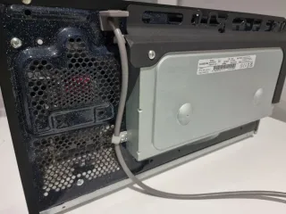 Microondas Samsung Negro/Plata