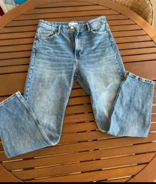 Pantalón vaquero Zara azul