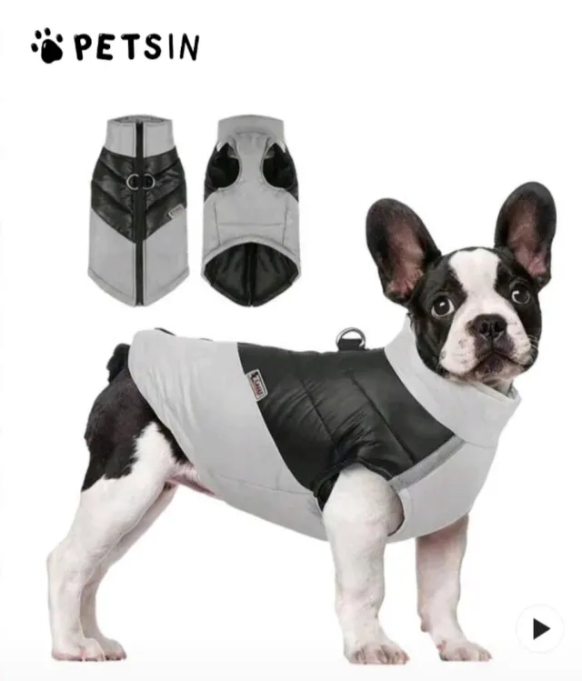 Abrigo impermeável para cães PETSIN. Todos os tamanhos