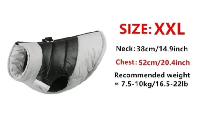 Abrigo impermeável para cães PETSIN. Todos os tamanhos