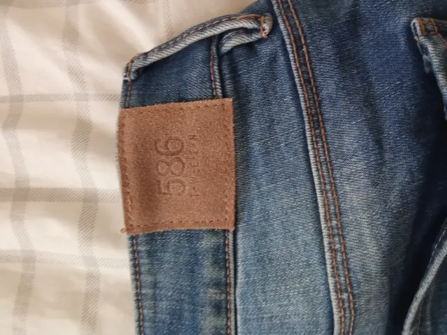 Pantalón vaquero mujer azul