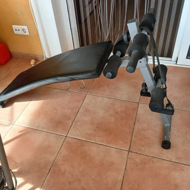 Banco de pesas ajustable