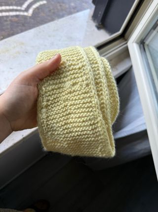 Sciarpa in lana Sophie scarf gialla