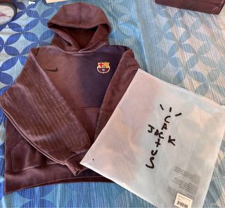 Sudadera Travis Scott x Barcelona SplitDye S